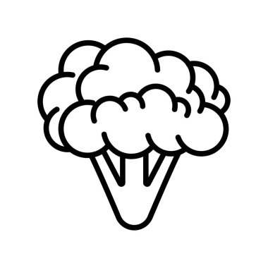 Brokoli simge vektör