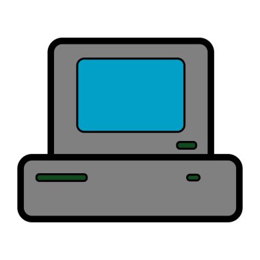 teknoloji simge vektör 