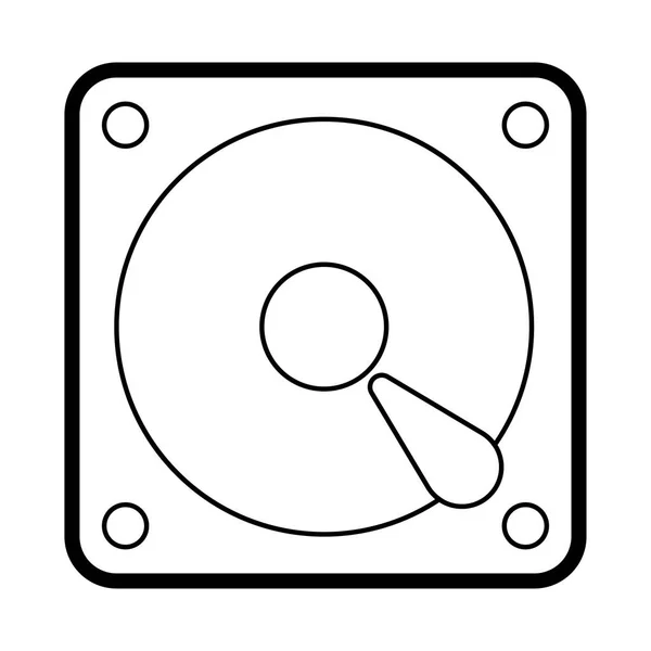 Icono de tecnología vector — Archivo Imágenes Vectoriales