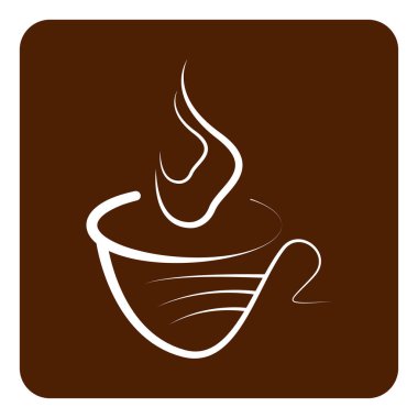 vektör kahve Kupası lekeleri