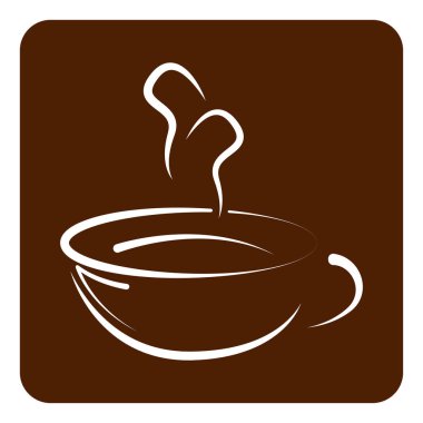 vektör kahve Kupası lekeleri