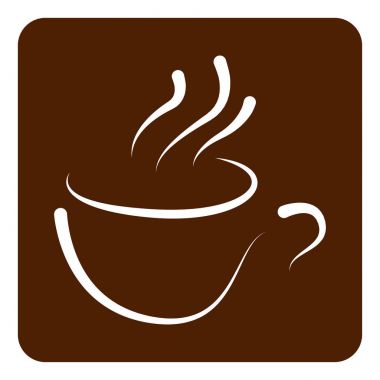 vektör kahve Kupası lekeleri