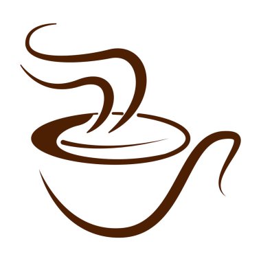 vektör kahve Kupası lekeleri