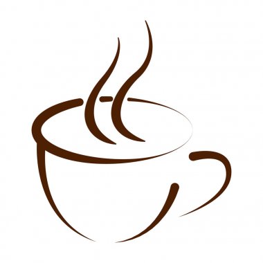 vektör kahve Kupası lekeleri