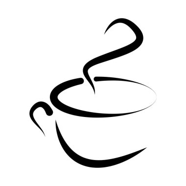 vektör kahve Kupası lekeleri