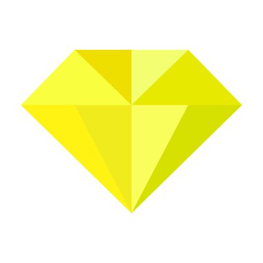 Basit baklava simgesini