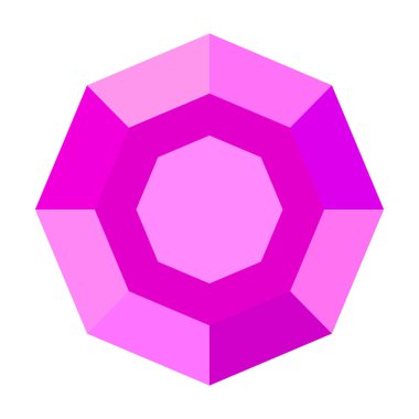 Basit baklava simgesini