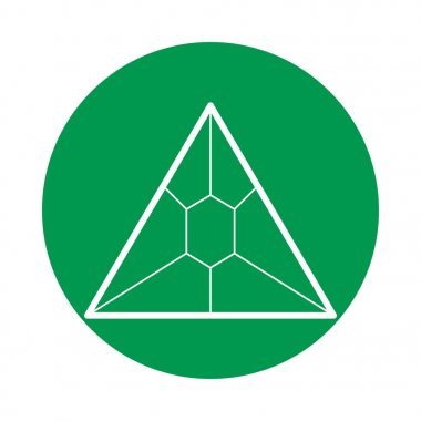 Basit baklava simgesini