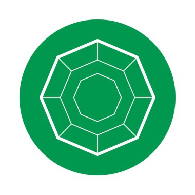 Basit baklava simgesini