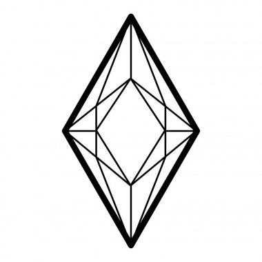 Basit baklava simgesini