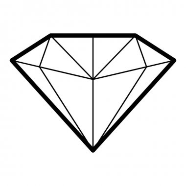 Basit baklava simgesini