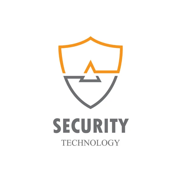 Schild Security Logo — Stockvector