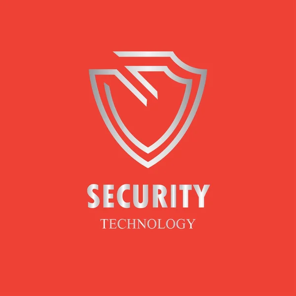 Logo de seguridad de escudo — Vector de stock