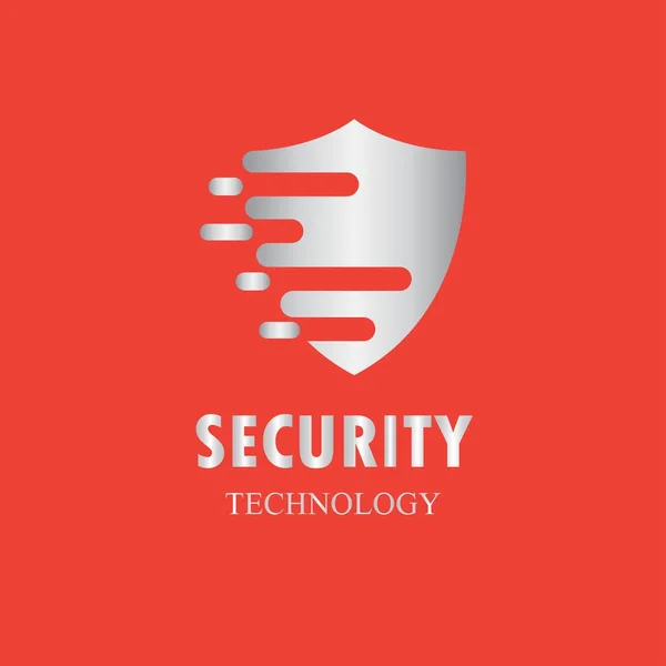 Logo de seguridad de escudo — Vector de stock