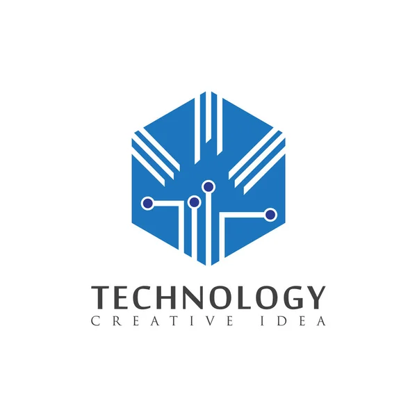 Вектор Логотипу Абстрактних Технологій — стоковий вектор
