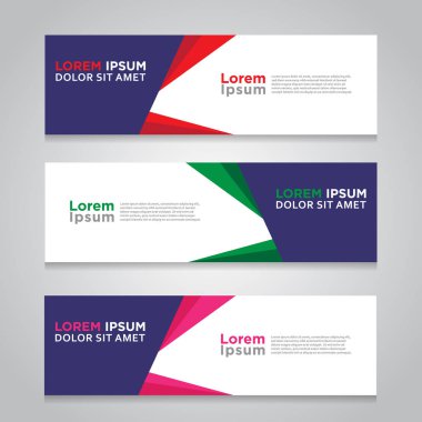 Vektör tasarımı Sancak arkaplanı.