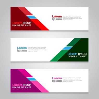 Vektör soyut tasarım afiş ağı şablonu.