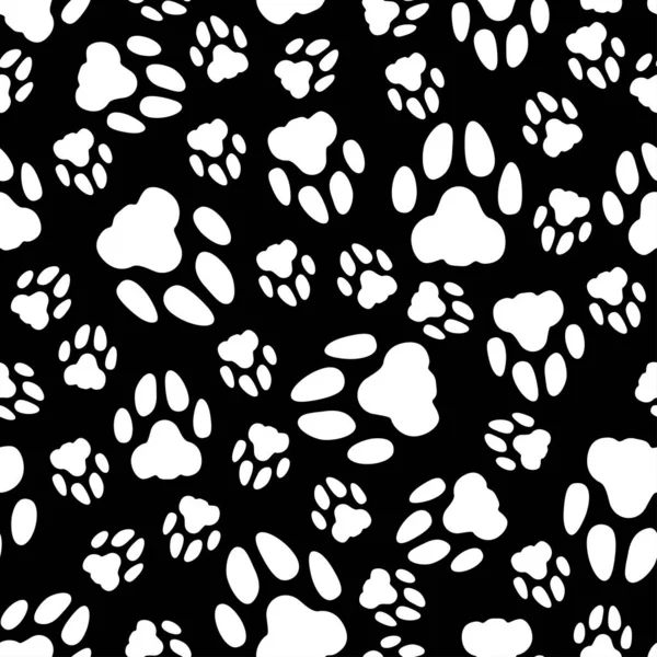 Black and white dog print wallpaper Black and White Doggy Tile