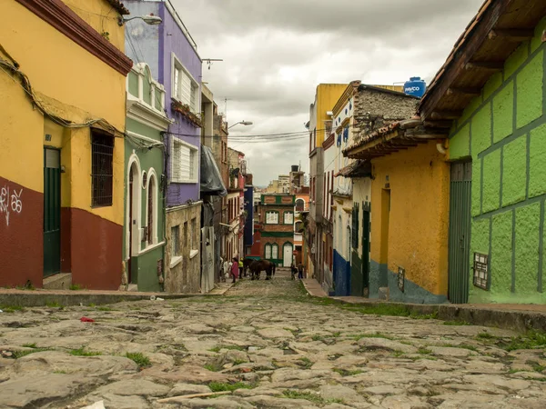 Bogotà. Dipinti colorati sulle pareti di Bogotà — Foto Stock