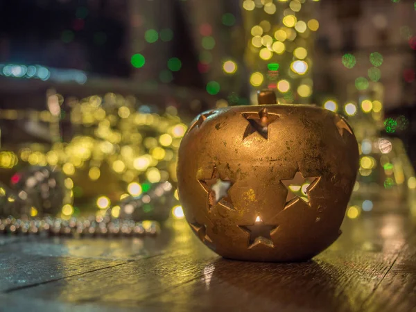 Vela de Navidad — Foto de Stock