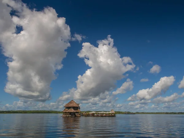 Iquitos Peru Május 2016 Exkluzív Étteremben Központ Amazon Folyó — Stock Fotó