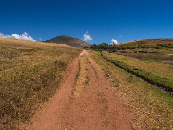 Road Moray Mars Sacred Valley Peu — Stock Photo, Image