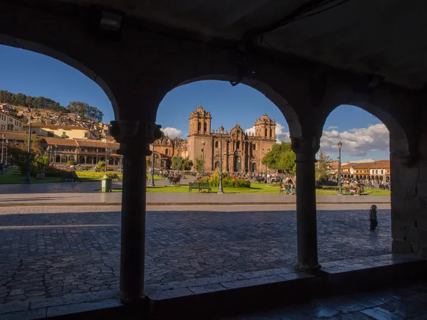 Catedral en Plaza de Armas —  Fotos de Stock