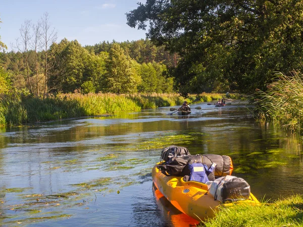 Excursión en canoa — Foto de Stock