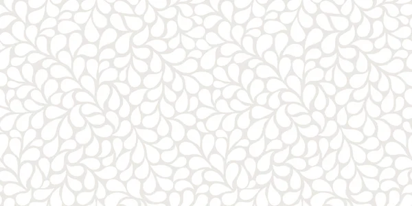 Векторный Узор Белыми Каплями Монохромный Абстрактный Цветочный Фон Стильная Монохромная — стоковый вектор