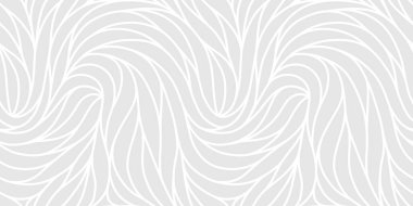 Zarif, dikişsiz çiçek deseni. Dalgalı vektör soyut arka plan. Modern monokrom doğrusal dokusunun stili. EPS 10