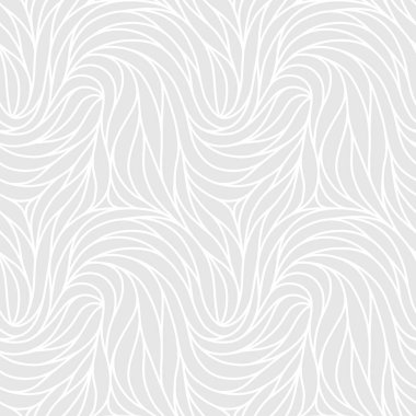 Zarif, dikişsiz çiçek deseni. Dalgalı vektör soyut arka plan. Modern monokrom doğrusal dokusunun stili. EPS 10