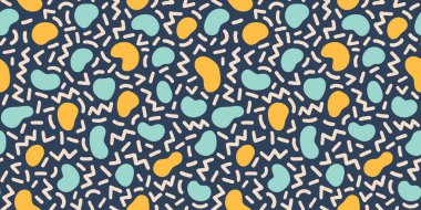 Renksiz geometrik desen. Modern soyut arka plan. Hipster Memphis tarzı. EPS 10