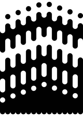 Sorunsuz vektör siyah ve beyaz