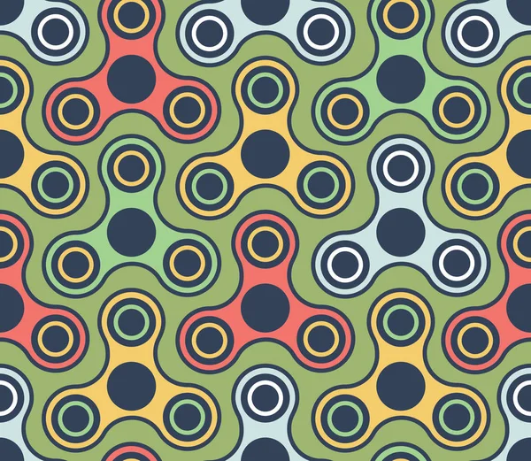 Topluca spinner içeren deseni.