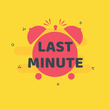 Son dakika - yaz ve tatil sezonu plaj. Vektör çizim