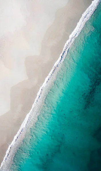 Ocean Beach Yaz Aylarında Havadan Görünümü — Stok fotoğraf