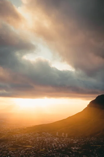 Clouds Cape Mountains — Stock Photo, Image