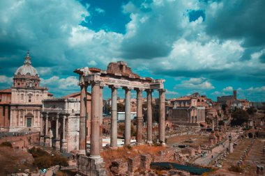 Roma, İtalya'nın eski forum kalıntıları