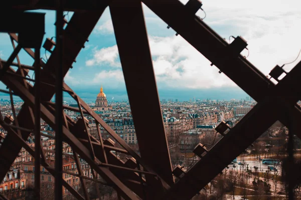 Aerial View Ancient Paris City France — Stock Photo, Image