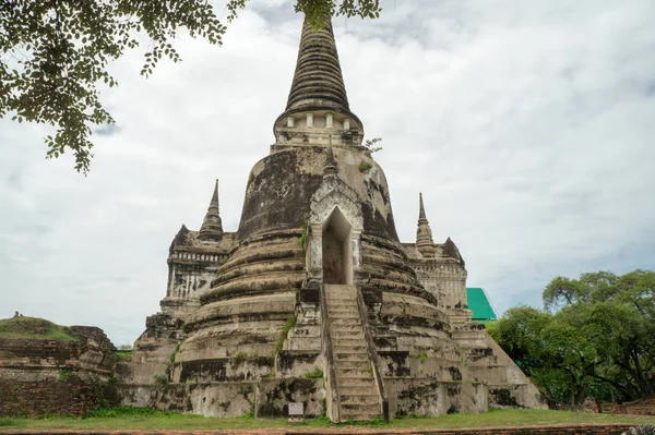 Rundreise Thailand Juli 2017 - ayutthaya - wat phra sri sanpet — Stockfoto