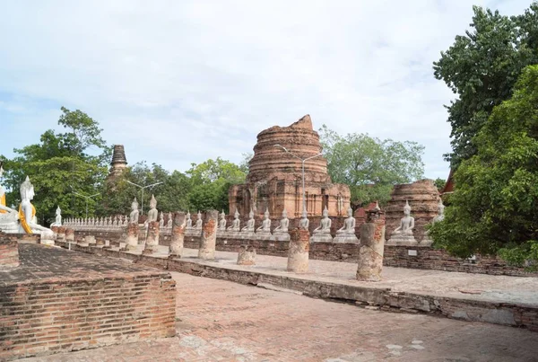 Viagem de ida e volta em julho 2017 - Ayutthaya — Fotografia de Stock