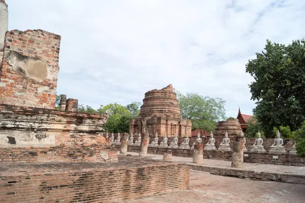 Viaggio di andata e ritorno Thailandia luglio 2017 - Ayutthaya — Foto Stock