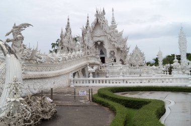  WAT Rong Khun Tapınağı Chiang Rai - 19