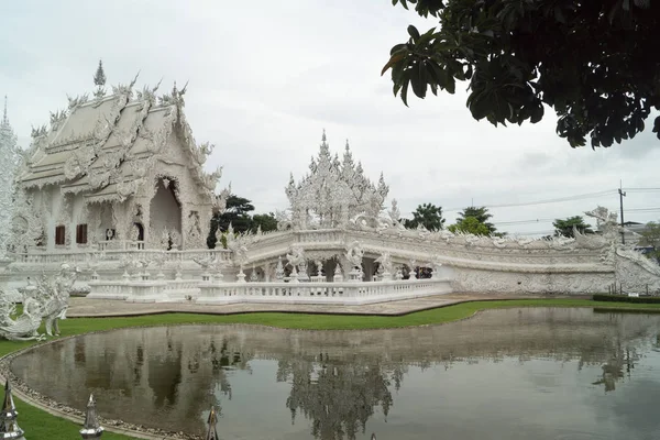 Wat Rong Khun Temple  Chiang Rai  -28 — Stock Photo, Image