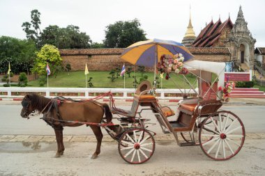 at arabası - Lampang-Luang Tapınağı