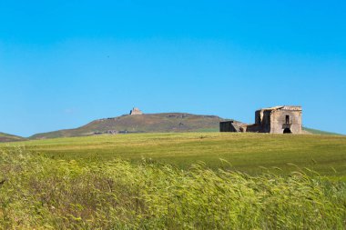 tipik bahar basilicata manzara
