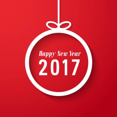 oyuncak asma Noel kağıt kartı.