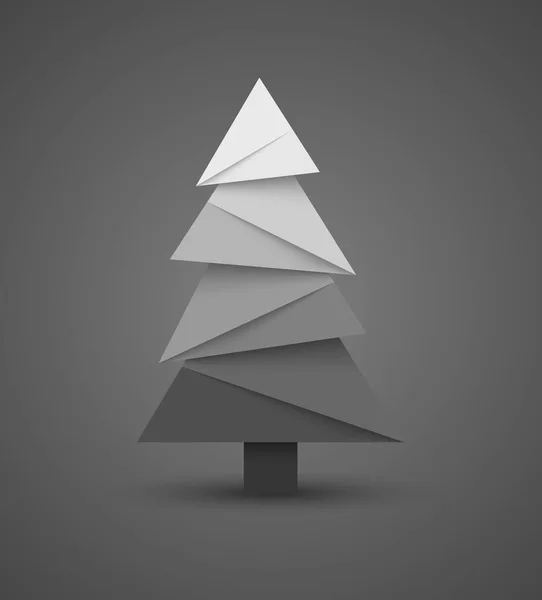 Weihnachtsbaum. — Stockvektor