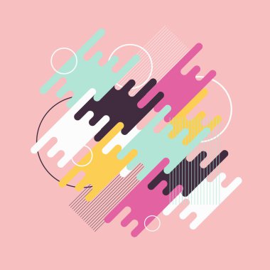 Dinamik geometrik arka plan