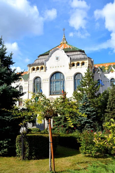 Paysage Urbain Typique Ville Roumaine Targu Mures Transylvanie — Photo